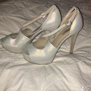 Pearl/Metallic Heels